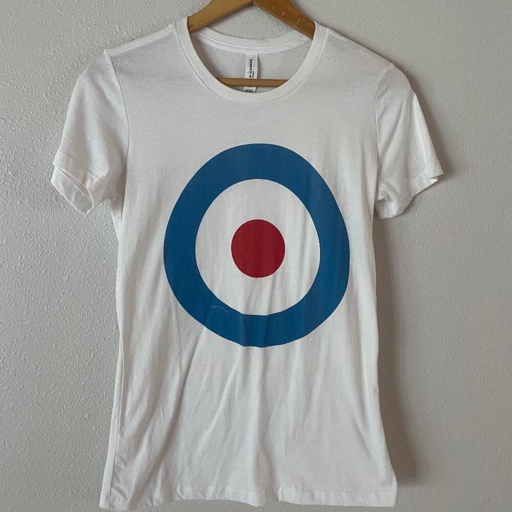 Bella & Canvas MOD Bullseye‎ Scooter T-shirt Size L